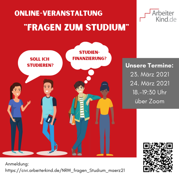 Fragen zum Studium Online-Infoveranstaltung für Schüler:innen in NRW - Foto 1