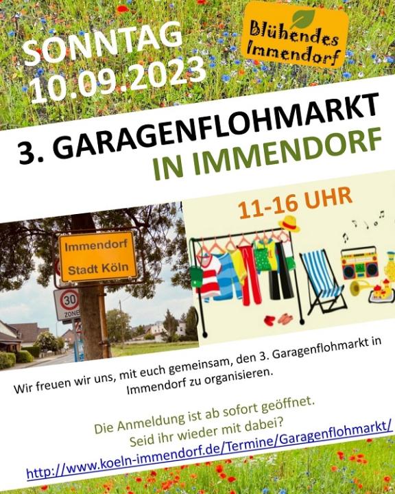 Garagenflohmarkt in Köln-Immendorf - Foto 1