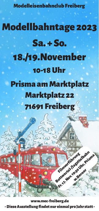 Modellbahntage im Prisma Freiberg a.N. - Foto 1