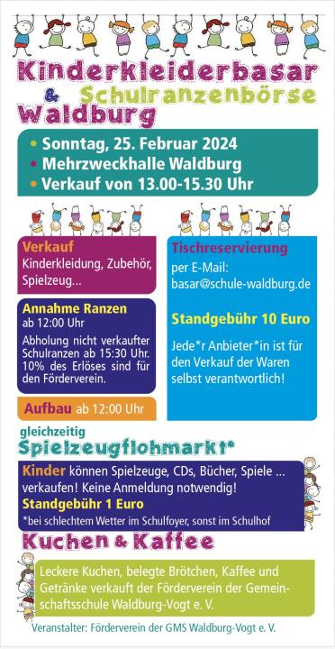  Kinderkleiderbasar & Kinderflohmarkt Waldburg - Foto 1