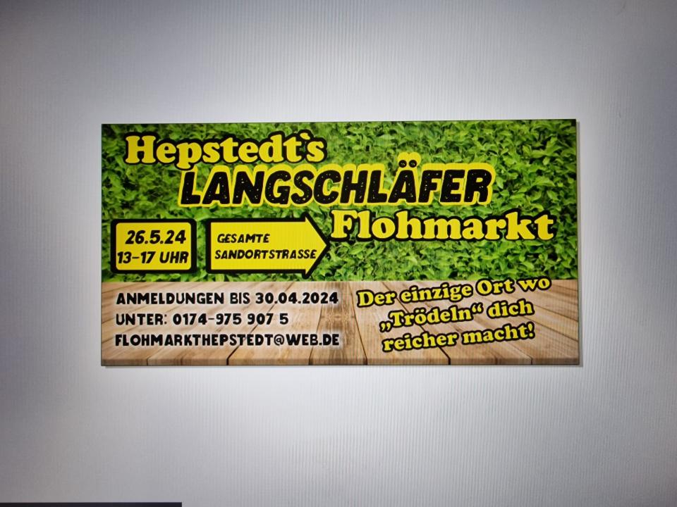  Hepstedter Langschläfer Flohmarkt - Foto 1