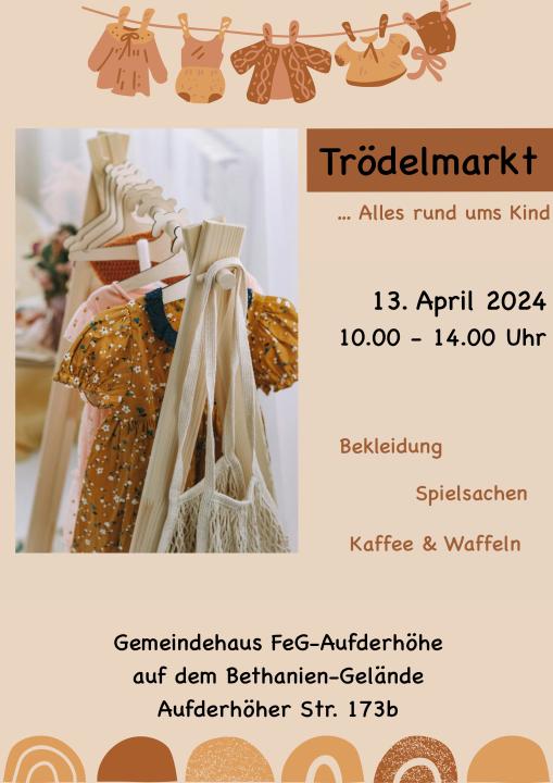  Kindertrödelmarkt Kinderkiste FeG Solingen-Aufderhöhe - Foto 1