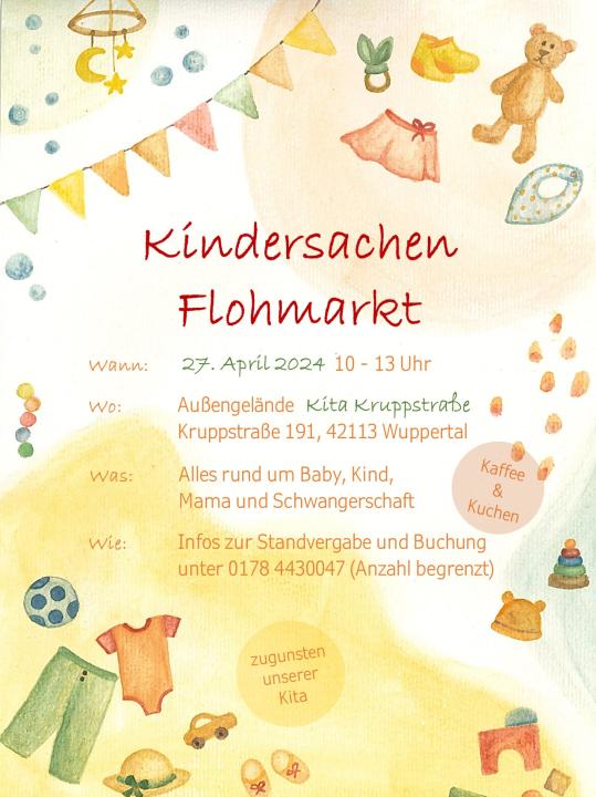  Kindersachenflohmarkt Kita Kruppstraße - Foto 1