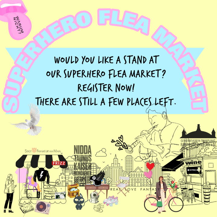  "SUPERHERO“ Flea Market im Herzen von Frankfurt - Foto 2