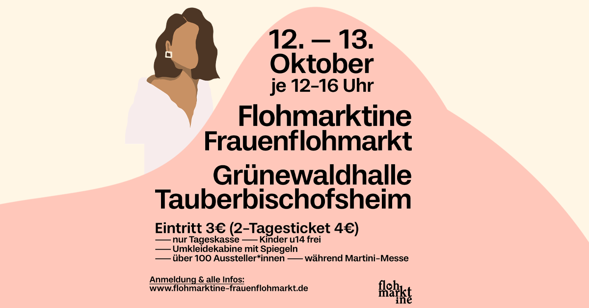  Flohmarktine Frauenflohmarkt in der Grünewaldhalle Tauberbischofsheim am 12. & 13. Oktober! - Foto 1