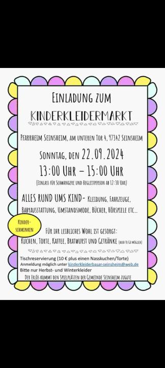  Kinderkleiderbasar Kinderkleidermarkt - Foto 1