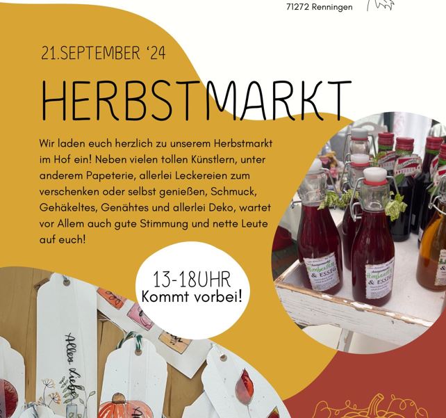  Herbstmarkt im Hof - Foto 1