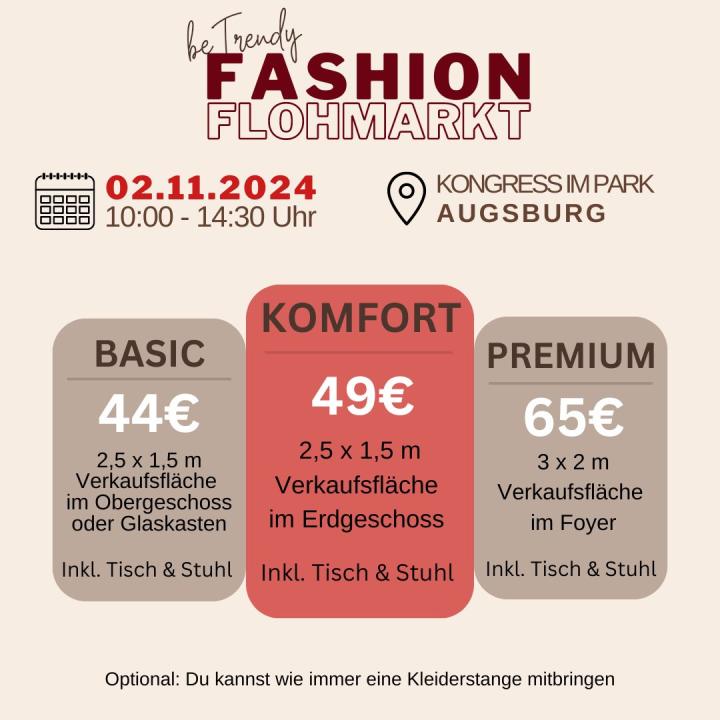  7. beTrendy Fashion Flohmarkt in Augsburg - Foto 2