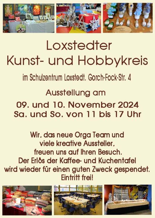  Ausstellung Loxstedter Kunst- und Hobbykreis, Schule Gorch Fock Str. , 27612 Loxstedt - Foto 1