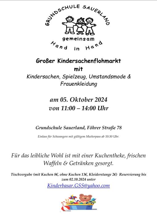  Kindersachenflohmarkt - Foto 1