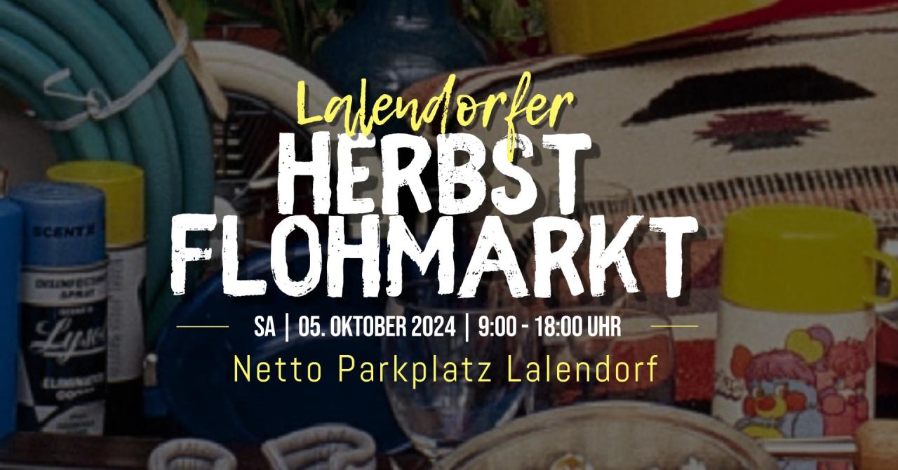  Lalendorfer Herbst-Flohmarkt - Foto 1