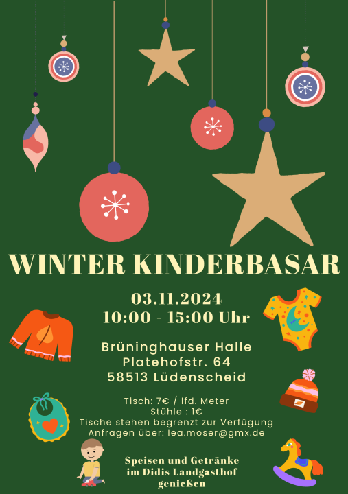  Winter-Kinderbasar Brüninghauser Halle - Foto 1