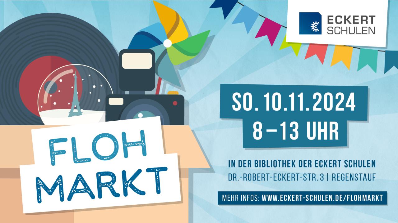  Flohmarkt bei den Eckert Schulen - Foto 1