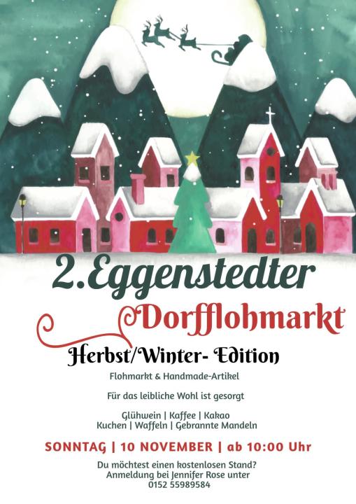  2. Eggenstedter Dorfflohmarkt Herbst/Winter Edition - Foto 1