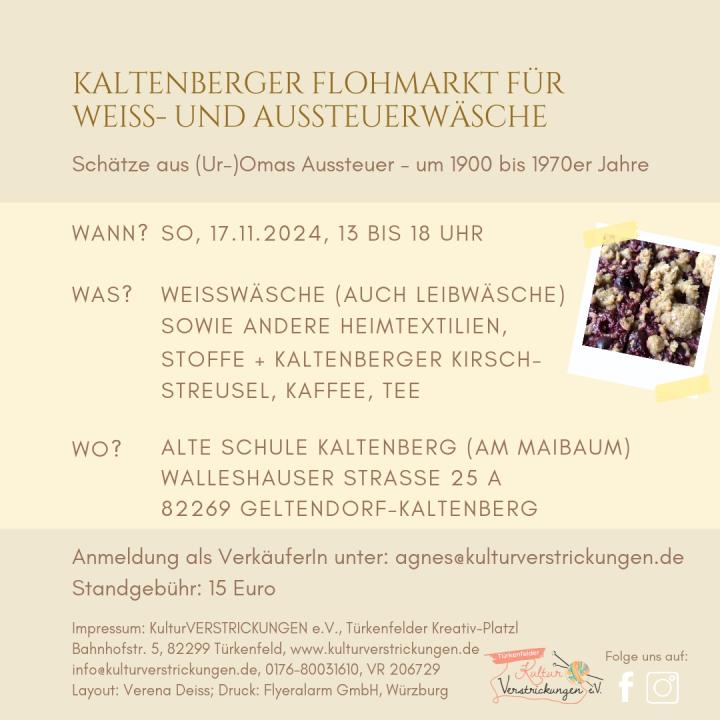  Weißwäsche- und Aussteuerwäsche-Flohmarkt - Foto 2