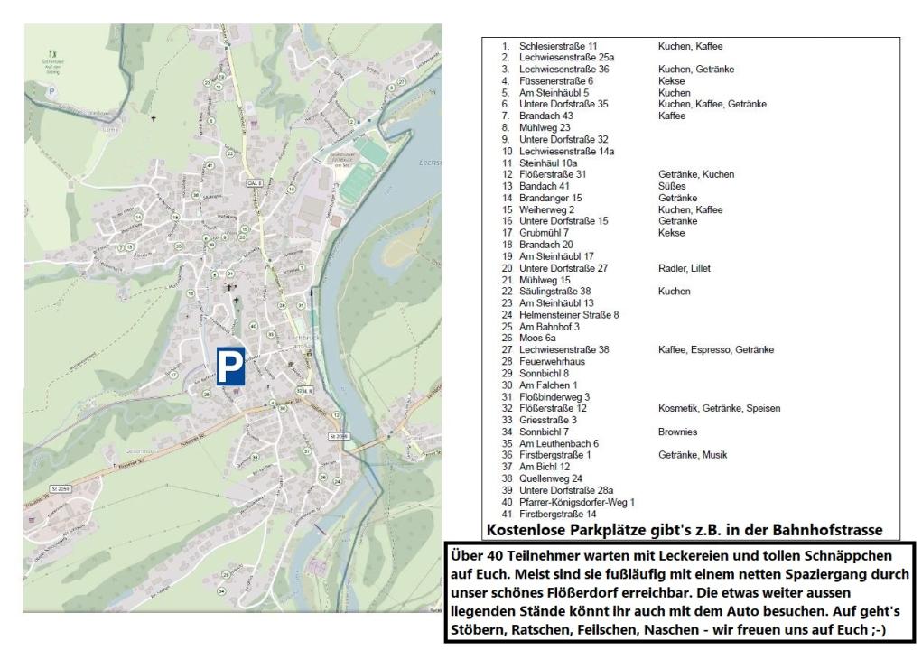  1. Lechbrucker Dorfflohmarkt in ganz Lechbruck - Foto 2