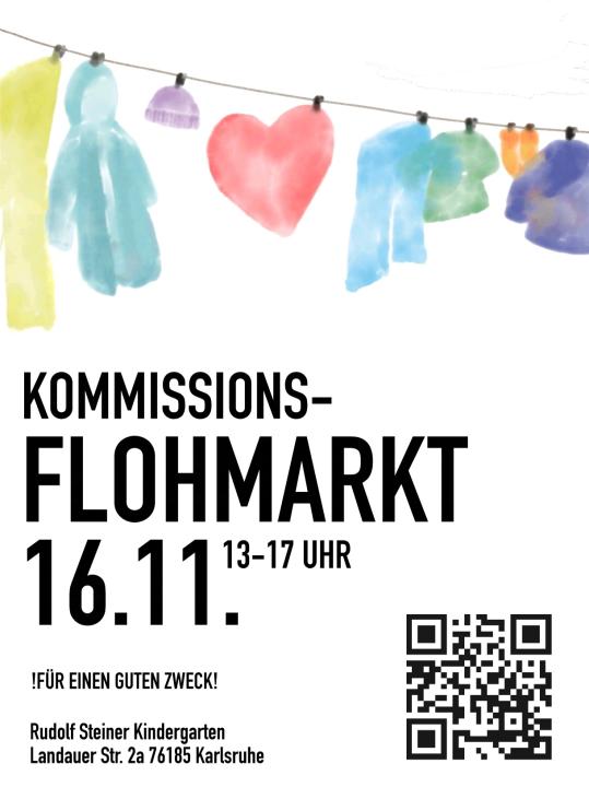  Kommissions Flohmarkt in  Karlsruhe Nordweststadt für einen guten Zweck - Foto 1