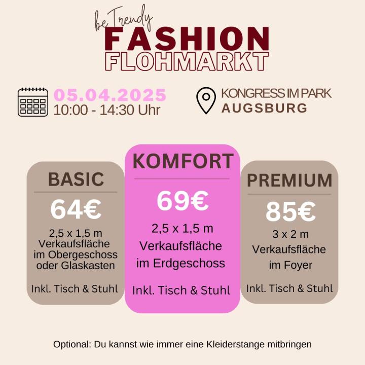  10. beTrendy Fashion Flohmarkt in Augsburg - Foto 2