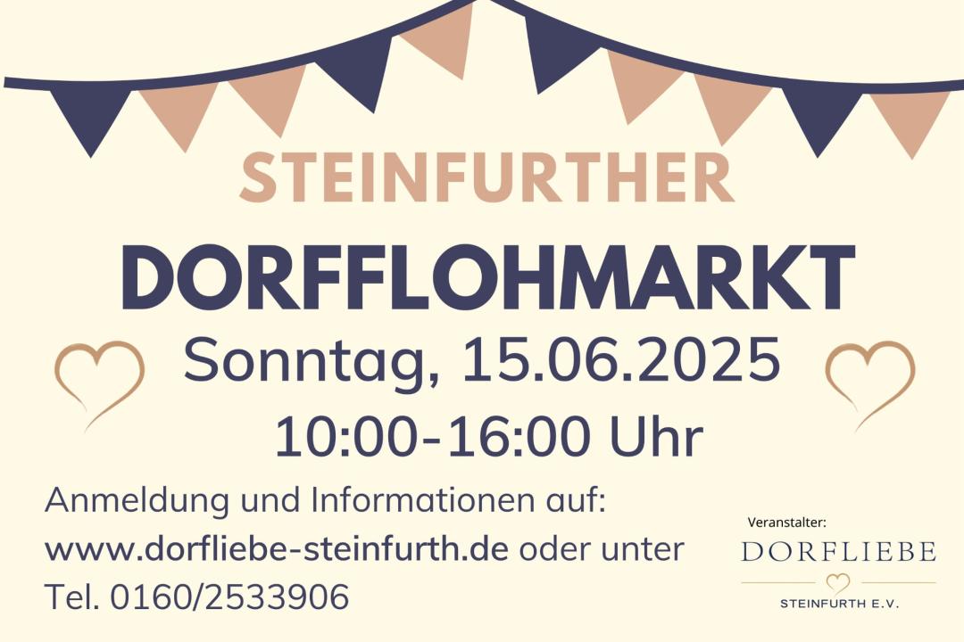  Steinfurther Dorfflohmarkt - Foto 1