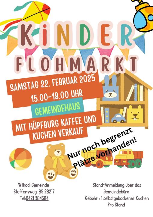  Kinder Flohmarkt der Ev. Wilhadi Gemeinde - Foto 1