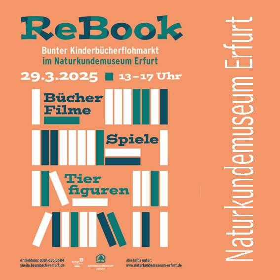  ReBook Kinderbücherflohmarkt Naturkundemuseum Erfurt - Foto 1