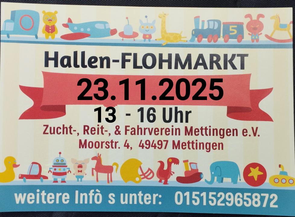  Reiter.-Familien Hallenflohmarkt - Foto 1