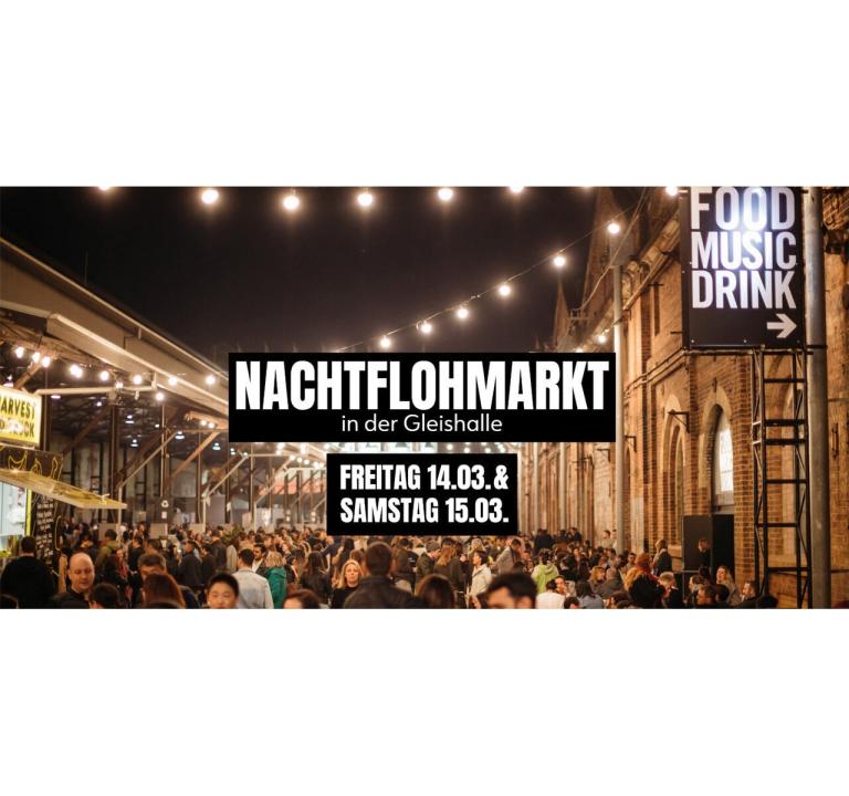  Nachtflohmarkt in der Gleishalle - Foto 1