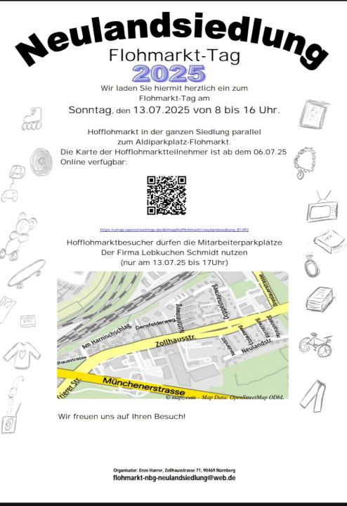  Flohmarkt-Tag Neulandsiedlung 2025 - Foto 1