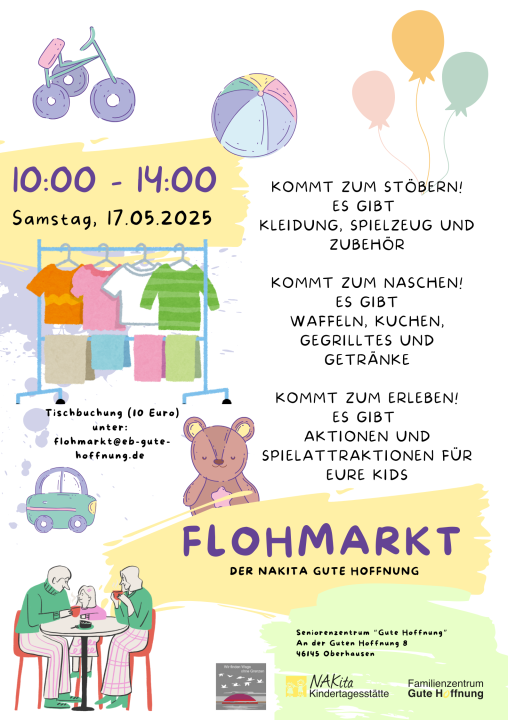  Flohmarkt der NAKita Gute Hoffnung - Foto 1