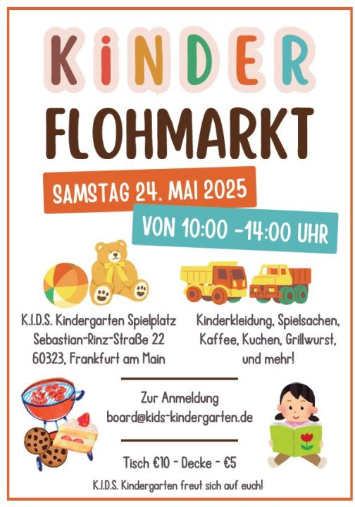 Kindersachenflohmarkt KIDS Kindergarten - Foto 1