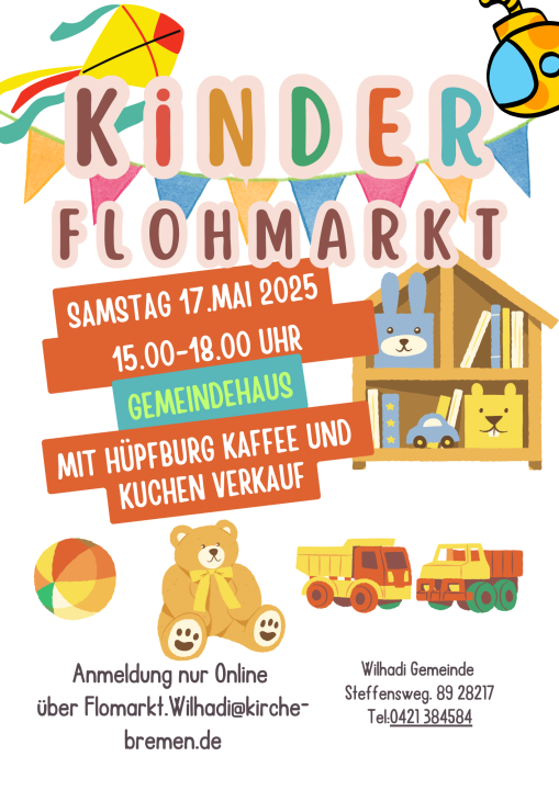 Kinder Flohmarkt der Ev. Wilhadi Gemeinde - Foto 2