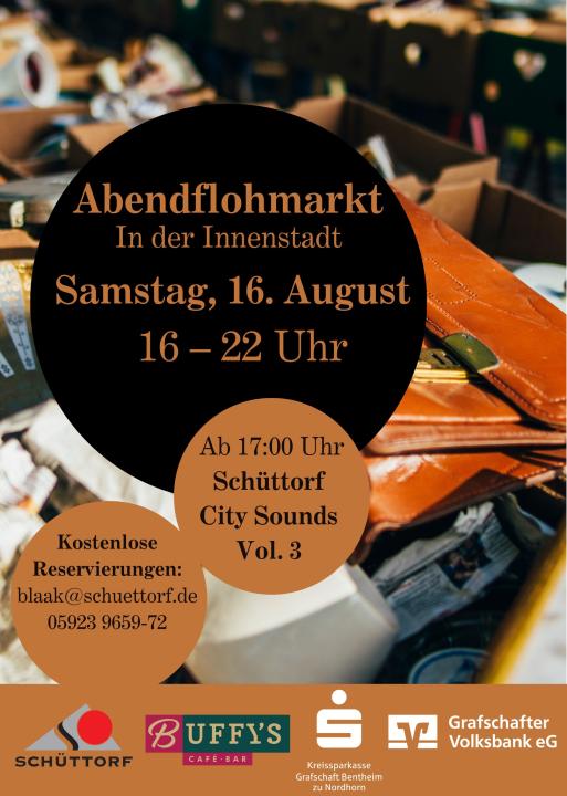 Abendflohmarkt zum Schüttorfer Sommer - Foto 1