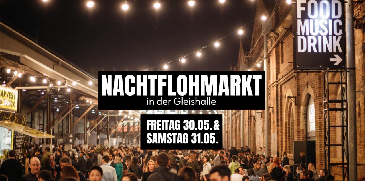 Nachtflohmarkt in der Gleishalle - Foto 1
