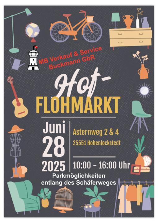 Hofflohmarkt in Hohenlockstedt - Foto 1