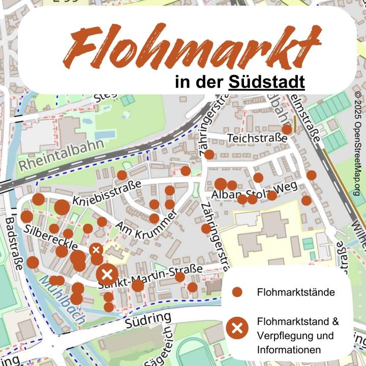 Quartiersflohmarkt Offenburg Südstadt - Foto 1