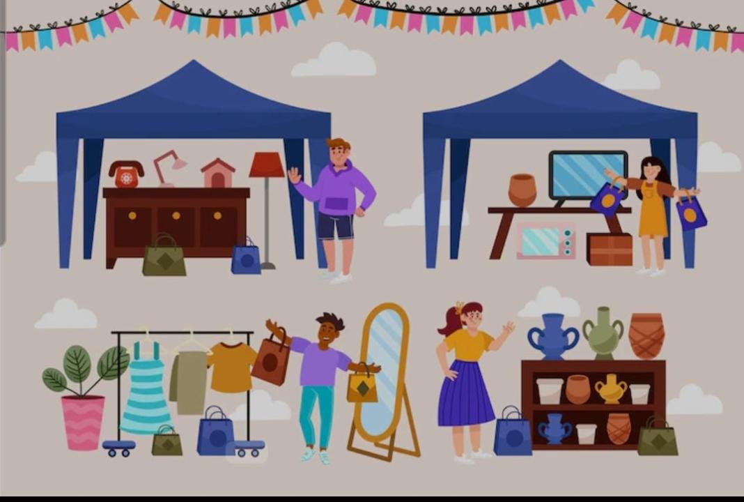Hof und Garagen Flohmarkt - Foto 1