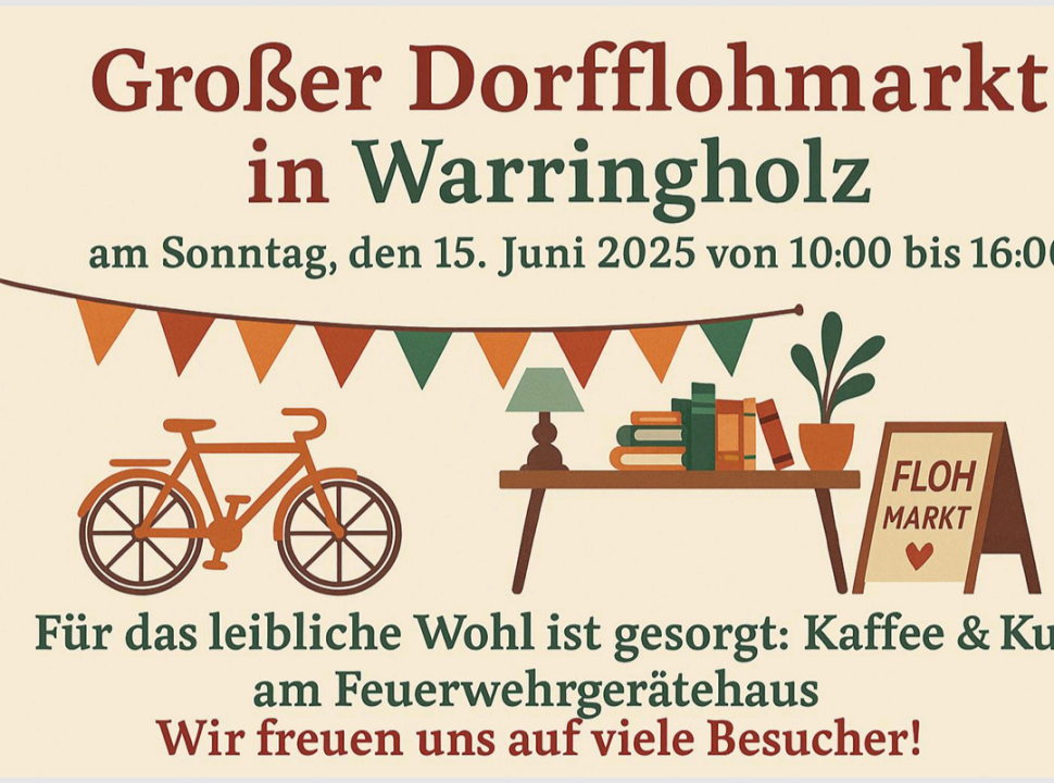 Dorfflohmarkt Warringholz - Foto 2