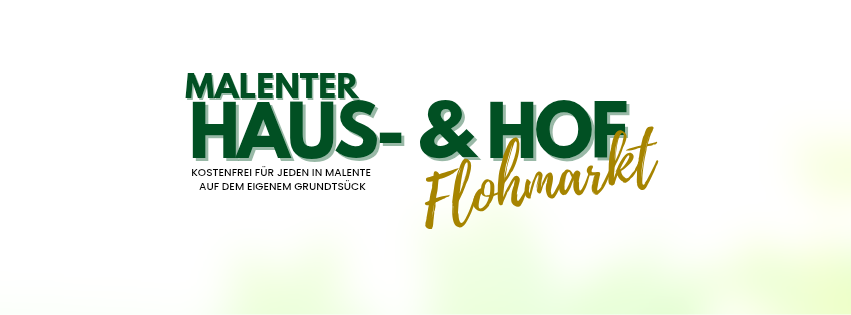  Malenter Haus- & Hof Flohmarkt 2025 - Foto 1