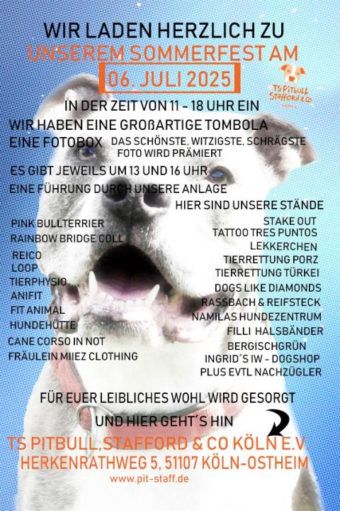 2, Hand Hundeartikel beim Sommerfest von TS Pitbull, Stafford & Co. Köln ! - Foto 1