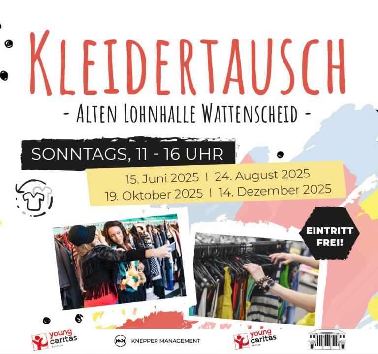 Kleidertausch in der Alten Lohnhalle Wattenscheid - Foto 1