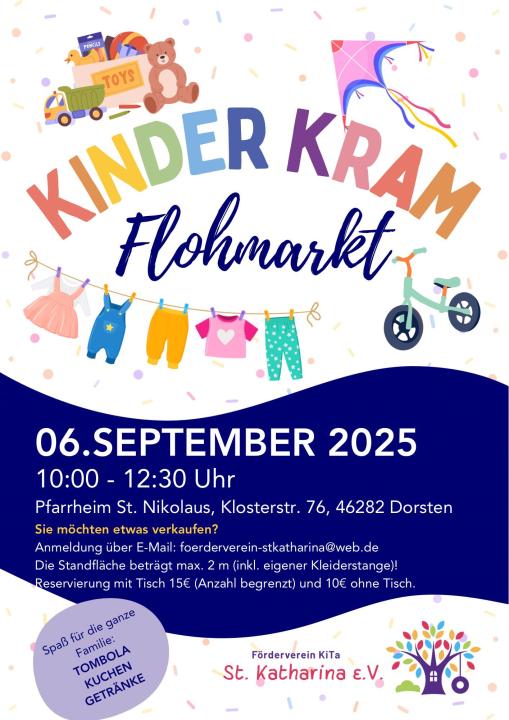 Kinder Kram Flohmarkt - Foto 1