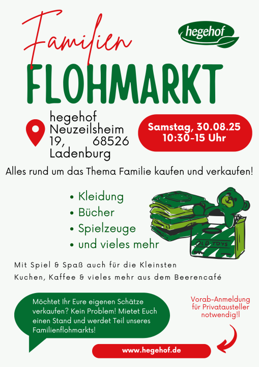 2. hegehof Familienflohmarkt - Foto 1