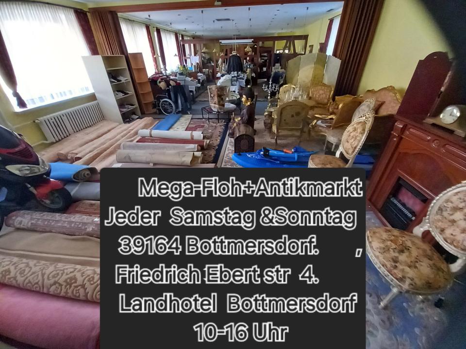 Flohmarkt ,Trödel, Antik, Kfz, Motorrad Oldtimer Neu-Gebraucht, jeden Samstag & Sonntag & Mittwoch. - Foto 2