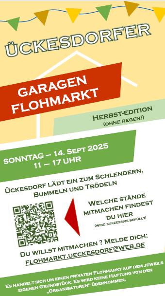 Ückesdorfer Garagenflohmarkt - Foto 1