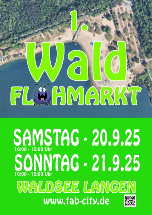 1. Waldflohmarkt am Waldsee Langen - Foto 1