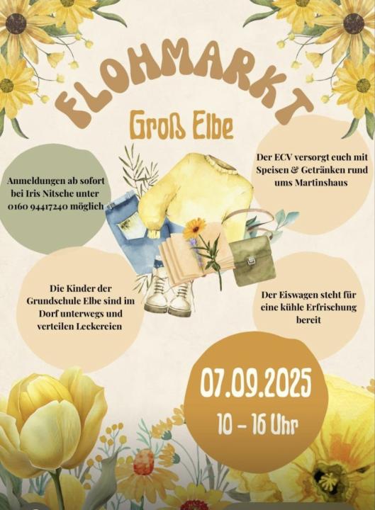  Garagenflohmarkt Groß Elbe - Foto 1