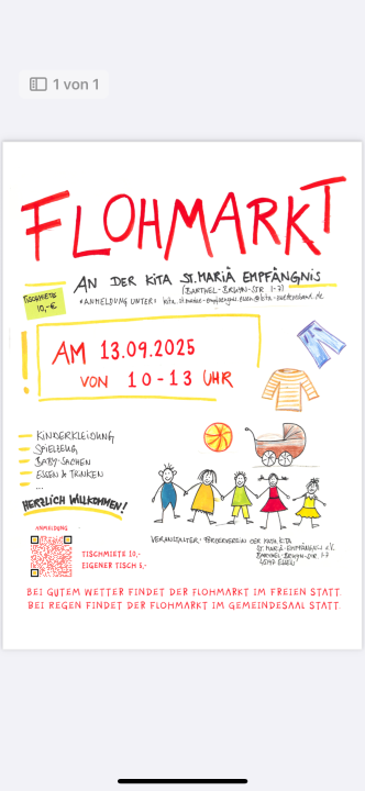 Kitaflohmarkt - Foto 1