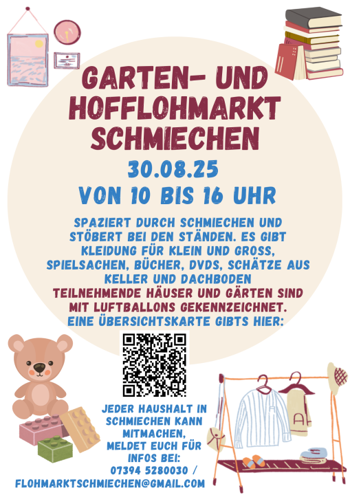 Garten- und Hofflohmarkt Schmiechen - Foto 2