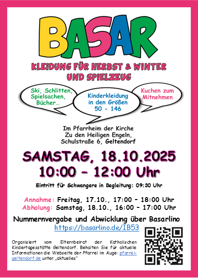 Bekleidungsbasar Herbst/Winterkleidung und Spielzeug - Foto 1