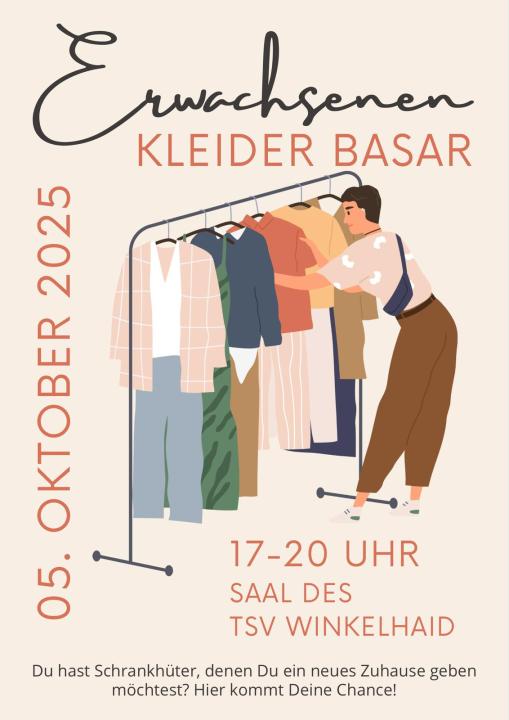 Erwachsenen Kleiderbasar - Foto 1